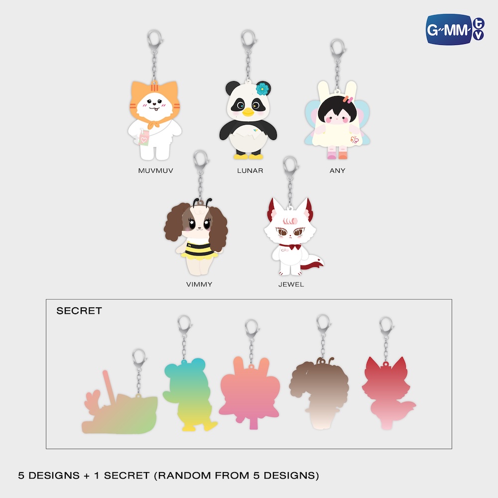 RANDOM DOLL KEYCHAIN JEWEL 1個 RANDOM DOLL KEYCHAIN | EBAAn